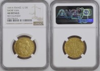 1641年 フランス ルイ13世 ルイドール金貨 ショートカール パリミント NGC AU Details Rev CLEANED (3957738-018) Dy royales# 1298, Fr# 410, Gad 1789# 58, Ciani# 1613, Droulers# 9-11; ...