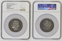 1923年 ドイツ プロイセン王国 ウェストファーレン 1兆マルク銀メッキ銅貨 NGC AU Details (6885297-001) Funck# 645.15A, J# N28, Men18# 33512.34, Nickel brass, 83.90g, 60.0mm, 1Billionはド...