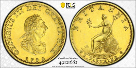 1799年 イギリス ジョージ3世 ファージング金メッキ貨 PCGS PR61 (49121682) KM# 646a, Sp# 3779, Gold plated copper, 23.5mm 表面には月桂冠を戴くジョージ3世の胸像と、裏面にブリタニアが刻まれています。流通した銅貨とはデザインが異...