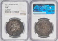 [*]1826年 イギリス プルーフクラウン銀貨 NGC PF64 (6674688-001)
KM# 699, Sp# 3806, Silver 92.5%, 28.28g, 38.6mm アメリカン・ヌミスマティック・ソサエティ(ANS)の元会長であり、17世紀のイギリスの貿易用トークンを13...