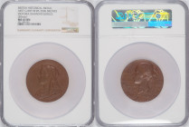 [*]1897年 イギリス ヴィクトリア ダイヤモンド・ジュビリー 銅メダル (55mm) NGC MS63 BN (2911280-001)
BHM# 3506, Eimer# 1817a, W&E# 3000A3, Bronze, 74.17g, 55.7mm, 1897年のビクトリア女王即位...