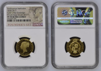 2017年 イギリス スミソニアン ヴィクトリア ヤングヘッド 1/4オンス ソヴリン金貨 プライベートイシュー NGC PF70 Ultra Cameo TopPop (4523039-020) Gold 99.9%, 7.77g, 22.0mm アメリカのスミソニアン博物館で知られるスミソニアン...