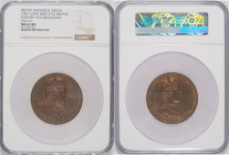 [*]1902年 イギリス エドワード7世 戴冠記念 銅メダル (55mm) NGC MS63 BN (2911280-002)
BHM# 3737, Eimer# 1871, W&E# 4100A4, Bronze 76.8g, 55.0mm 1902年にエドワード7世の即位を記念して発行された...