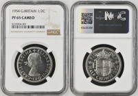 【2枚セット】1954年 イギリス エリザベス2世 ハーフクラウン PF65 Cameo (8220904-001)・2シリング NGC PF65 (8220904-004) 1/2C, BULL-4354
鑑定ページ:https://www.ngccoin.com/certlookup/8220...
