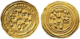 Sulayhiden im Yemen. Ali bin-Mohammed AH 439-473/AD 1047-1081. Golddinar o.J. -ohne Münzstättenangabe-. Imitation der sulayhidischen Münze aus Eritrea...