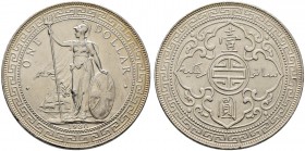 Großbritannien. George V. 1910-1937. Tradedollar 1930 -Bombay-. KM T 5.
selten in dieser Erhaltung, minimale Kratzer, vorzüglich-prägefrisch