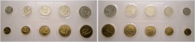 Russland. UDSSR. Kursmünzensatz (9-teilig) 1972. 1 Kopeke bis 1 Rubel sowie zusätzlich die entsprechende Marke der Münze Leningrad. KM MS 13.
seltener...