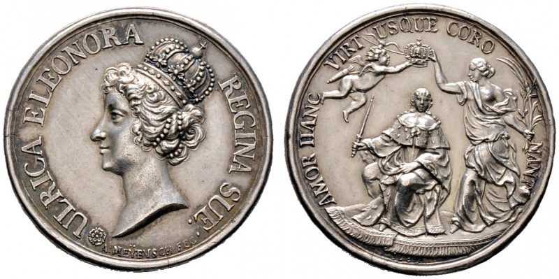 Schweden. Ulrika Eleonora 1718-1720, Prinzessin von Dänemark, Gemahlin König Kar...