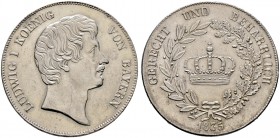 Bayern. Ludwig I. 1825-1848. Kronentaler 1835. AKS 76, J. 30, Thun 48, Kahnt 75.
vorzüglich
