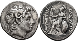 KINGS OF THRACE. Lysimachos, 305-281 BC. Tetradrachm (Silver, 31 mm, 16.74 g, 12 h), Lamsapkos, circa 297/6-282/1. Diademed head of Alexander the Grea...