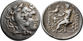 KINGS OF MACEDON. Alexander III ‘the Great’, 336-323 BC. Tetradrachm (Silver, 30 mm, 16.55 g), Mesambria, circa 250-175. Head of Herakles to right, we...