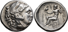 KINGS OF MACEDON. Alexander III ‘the Great’, 336-323 BC. Tetradrachm (Silver, 30 mm, 16.88 g, 12 h), Sinope, circa 230-200. Head of Herakles to right,...