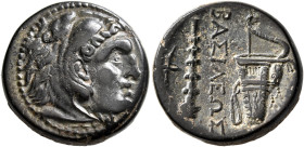 KINGS OF MACEDON. Alexander III ‘the Great’, 336-323 BC. Unit (Bronze, 19 mm, 5.21 g, 12 h), uncertain mint in western Asia Minor, 323-310. Head of He...