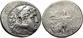 KINGS OF MACEDON. Alexander III ‘the Great’, 336-323 BC. Tetradrachm (Silver, 32 mm, 16.52 g, 12 h), Aspendos, CY 27 = 186/5. Head of Herakles to righ...