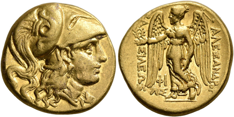 KINGS OF MACEDON. Alexander III ‘the Great’, 336-323 BC. Stater (Gold, 18 mm, 8....