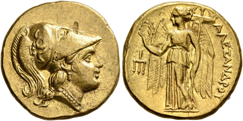 KINGS OF MACEDON. Alexander III ‘the Great’, 336-323 BC. Stater (Gold, 19 mm, 8....