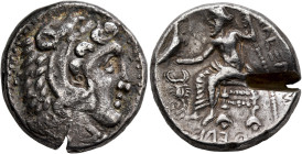 KINGS OF MACEDON. Alexander III ‘the Great’, 336-323 BC. Tetradrachm (Silver, 25 mm, 16.75 g, 3 h), a contemporary imitation, copying Myriandros or Is...
