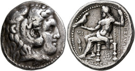 KINGS OF MACEDON. Alexander III ‘the Great’, 336-323 BC. Tetradrachm (Silver, 26 mm, 16.97 g, 11 h), Babylon I, struck under Seleukos I, circa 311-300...