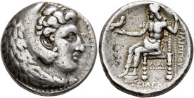 KINGS OF MACEDON. Philip III Arrhidaios, 323-317 BC. Tetradrachm (Silver, 26 mm, 17.05 g, 3 h), Susa, struck under Koinos, circa 322-320. Head of Hera...