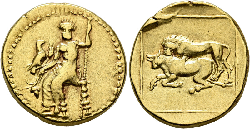PERSIA, Alexandrine Empire. Mazaios, satrap of Babylon, circa 331-328 BC. Double...