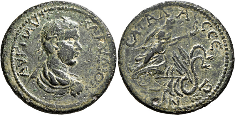 PISIDIA. Sagalassus. Claudius II Gothicus, 268-270. 10 Assaria (Bronze, 34 mm, 1...