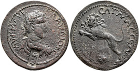 PISIDIA. Sagalassus. Claudius II Gothicus, 268-270. 10 Assaria (Bronze, 34 mm, 22.26 g, 12 h). AY•K•M•AYP•KΛAYΔION Laureate, draped and cuirassed bust...