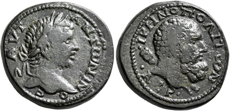 CILICIA. Irenopolis-Neronias. Caracalla, 198-217. Diassarion (Bronze, 23 mm, 9.7...