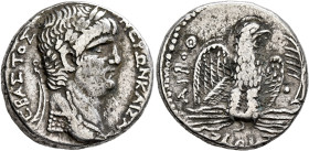 SYRIA, Seleucis and Pieria. Antioch. Nero, 54-68. Tetradrachm (Silver, 23 mm, 15.28 g, 12 h), RY 9 and CY 111 = 62/3. NEPΩN KAIΣ[AP Σ]EBAΣTOΣ Laureate...