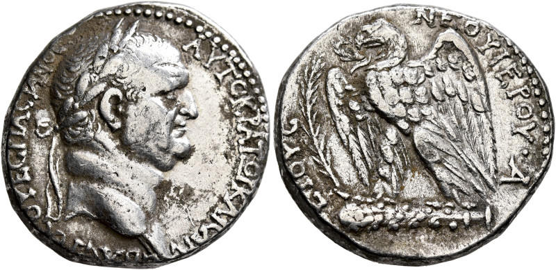 SYRIA, Seleucis and Pieria. Antioch. Vespasian, 69-79. Tetradrachm (Silver, 25 m...
