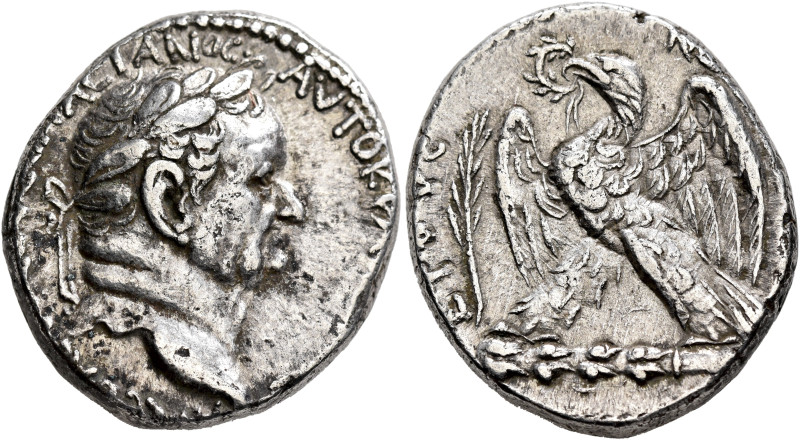 SYRIA, Seleucis and Pieria. Antioch. Vespasian, 69-79. Tetradrachm (Silver, 24 m...