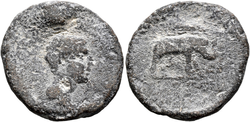 SYRIA, Seleucis and Pieria. Apamea. Tessera (Lead, 23 mm, 7.34 g, 12 h), CY 24 =...