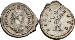 BECKER RESTRIKES. Numerian, 283-284. 'Binio' (Silver, 24 mm, 7.48 g, 9 h), dies by Carl Wilhelm Becker (1772-1830). IMP NVMERIANVS AVG Radiate and cui...