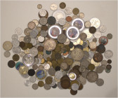 A lot containing 303 silver, bronze, copper nickel and aluminium coins. All: World. 1540 g (packaging included). Fair to FDC. LOT SOLD AS IS, NO RETUR...