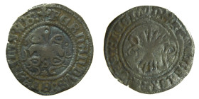 REYES CATOLICOS. S/F Sevilla. 1/4 de real. (AC 173) (V.Q. 6636, mismo ejemplar). 0,63 gr. Ex aureo calico 10/19

MBC-