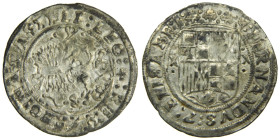 REYES CATÓLICOS (1474-1504) s/d. 1 real Sevilla (AC 426) 3,22 gr Ar.

MBC+