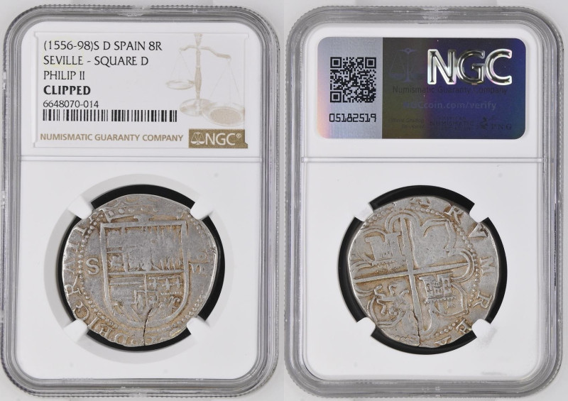 FELIPE II (1556-1598). 8 reales. ND (ca. 1588). Sevilla. (Cal-720). (Jarabo-Sana...