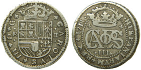 CARLOS III, PRETENDIENTE (1700-1714). 1711. Barcelona. 2 reales. (AC 32). 4,97 gr. 

MBC