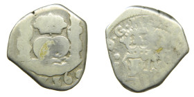 FELIPE V (1700-1746). 1736 J. Guatemala. 2 reales. Columnario (AC 680 ). 6,34 gr. 

BC