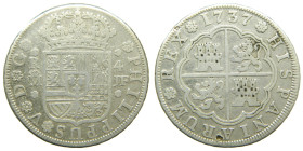 FELIPE V (1700-1746). 1737 JF. Madrid. 4 reales. (AC 1066). 12,71 gr.

MBC