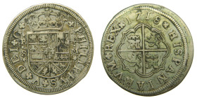 FELIPE V (1700-1746). 1718 M. Sevilla. 4 reales. (AC 1222). 10,84 gr.

MBC