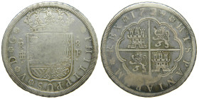 FELIPE V (1700-1746). 1729 F. Segovia. 8 reales. (AC 1698). 26,33 gr Ar. Ex Cayon 2015.

MBC-
