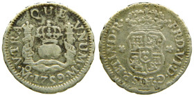 FERNANDO VI (1746-1759). 1759 M. Mexico. 1/2 real. Columnario (AC 98). 1,62 gr.

MBC