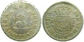 FERNANDO VI (1746-1759). 1753 J. Lima. 1 real. Columnario. (AC 154). 3,18 gr.

MBC-