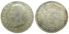 JOSE NAPOLEON (1808-1813). 1810 AI. Madrid. 4 reales. (AC 14). 5,87 gr. 

MBC