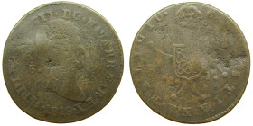 FERNANDO VII (1808-1833). 1819. Pamplona. 6 maravedís. (AC 55). 13,92 gr. 

BC-