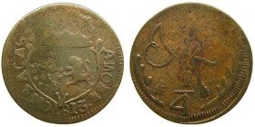 FERNANDO VII (1808-1833). 1813. Caracas. Cuarto. (AC 61). RARA. 

BC