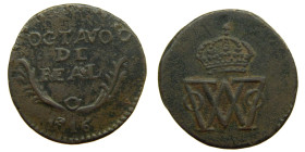 FERNANDO VII (1808-1833). 1816. Durango. Octavo. (AC 75).

MBC+