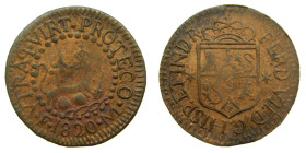 FERNANDO VII (1808-1833). 1820. Manila. Octavo. (AC 80). Restos brillo original. 

EBC+