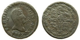 FERNANDO VII (1808-1833). 1812. Jubia. 2 maravedís. (AC no catalogado). Solamente 2 conocidas. Rarísima. 

BC+