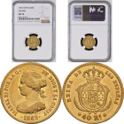 ISABEL II (1833-1868). 1862. Madrid. 40 reales. (AC 681) AU. NGC AU58

AU58